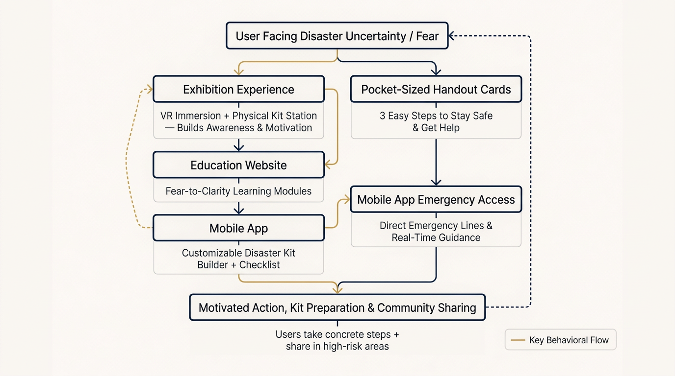 DisasterReady ecosystem diagram